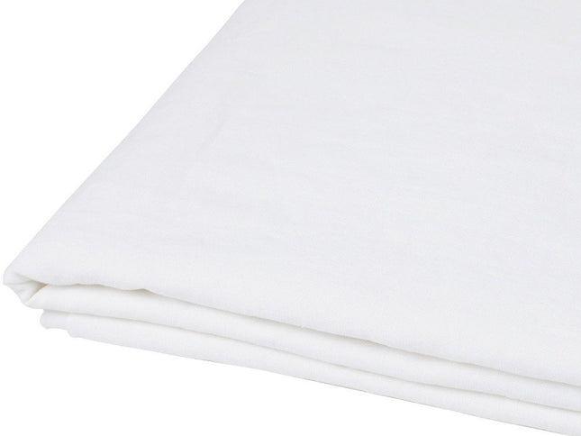 Light Pink Linen Twin Flat Sheet