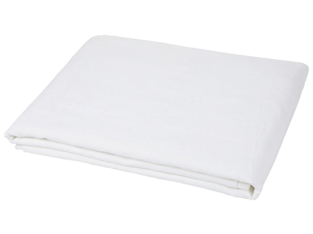Ivory Linen Full Double Flat Sheet