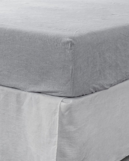 White Linen King Fitted sheet