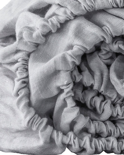 Light Gray Linen California King Fitted sheet