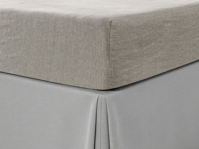 Ivory Linen Queen Fitted sheet