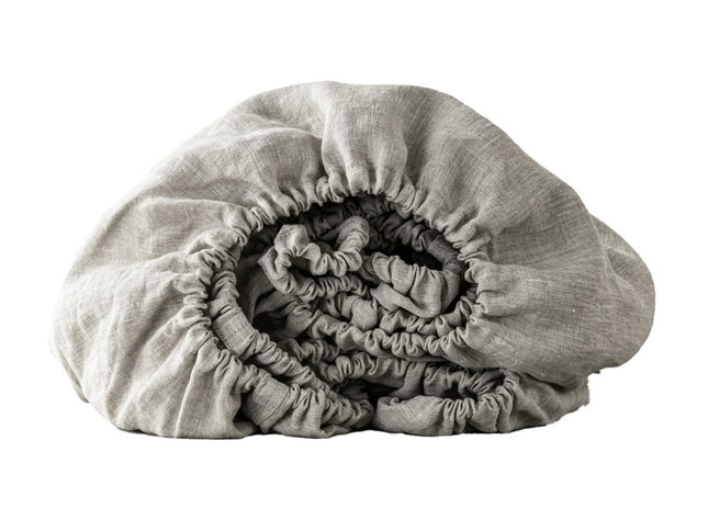 White Linen King Fitted sheet