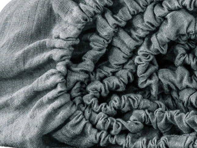 Light Gray Linen California King Fitted sheet