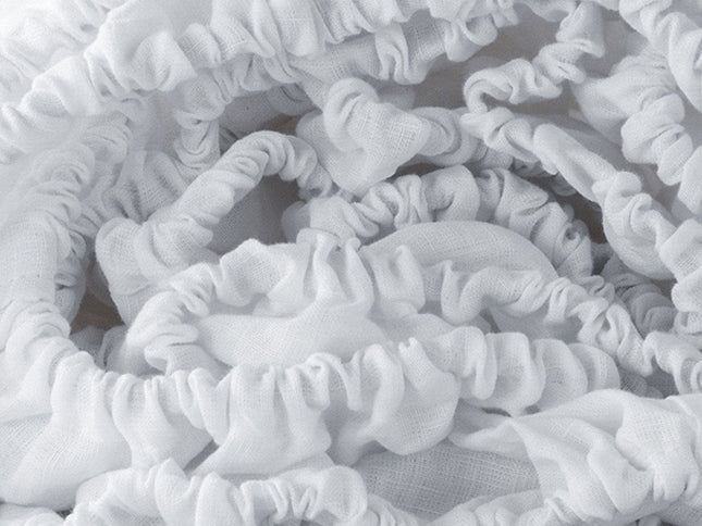 Light Pink Linen Twin Fitted Sheet