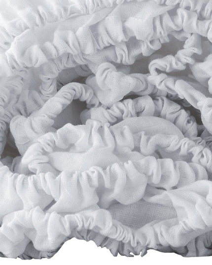 Light Pink Linen Twin Fitted Sheet