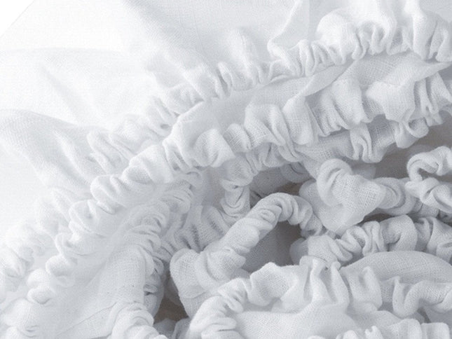 White Linen King Fitted sheet