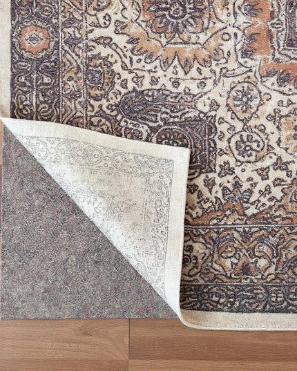 9' X 13' Gray Non Slip Rug Pad