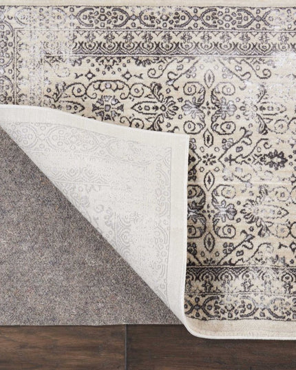 9' X 13' Gray Non Slip Rug Pad