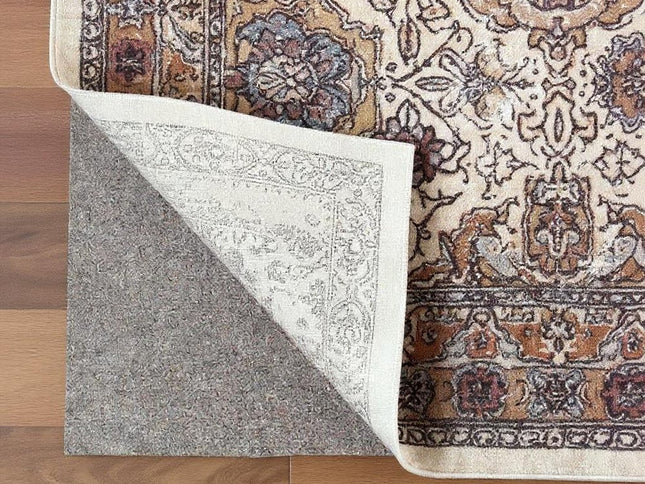 8' x 10' Gray Non Slip Rug Pad