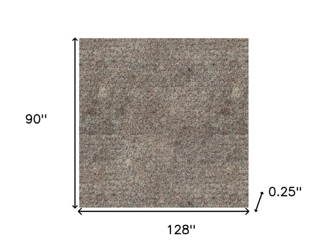 8' x 10' Gray Non Slip Rug Pad