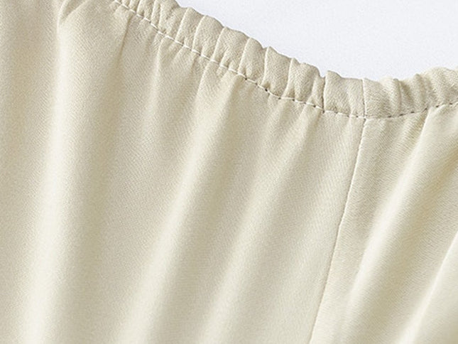 Six Piece Ivory Tencel Lyocell King Sheet Set