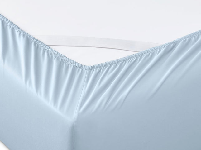 Six Piece Powder Blue Tencel Lyocell King Sheet Set