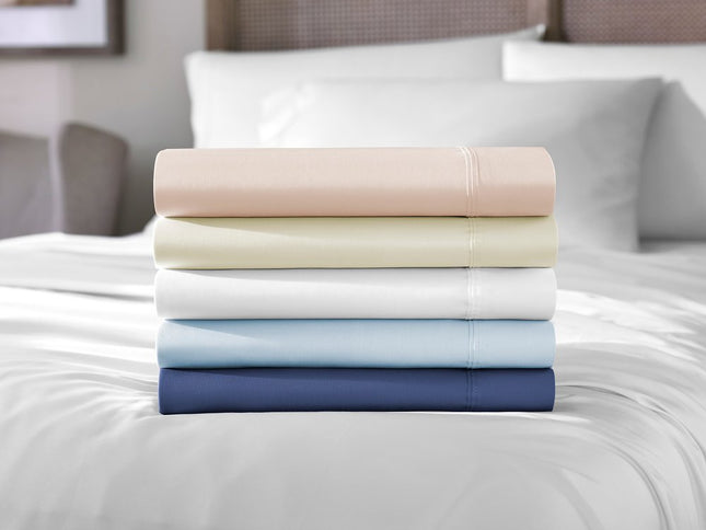 Six Piece Powder Blue Tencel Lyocell King Sheet Set