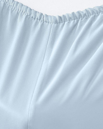 Six Piece Powder Blue Tencel Lyocell Queen Sheet Set