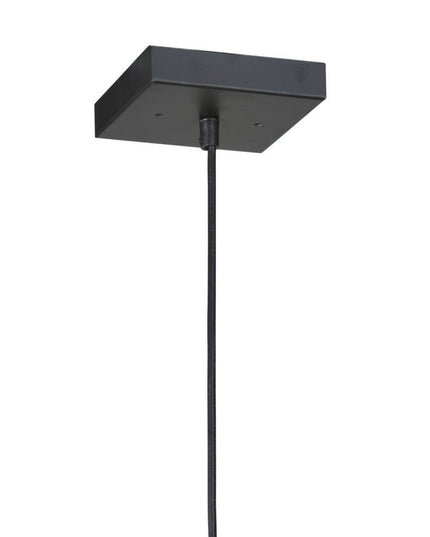 Gold and Black Geometric Metal Ceiling Light