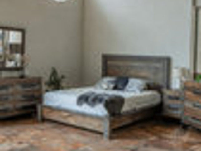 62" Brown Solid Wood Six Drawer Double Dresser