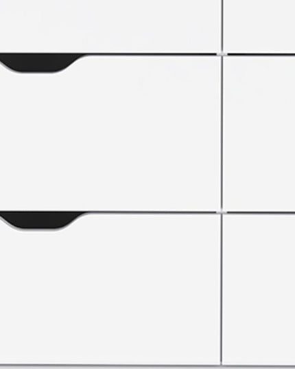 42" White Four Drawer Dresser