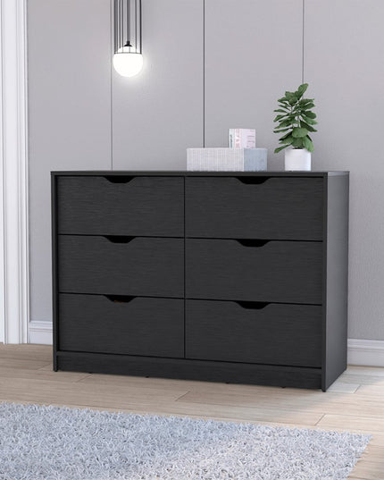 42" White Four Drawer Dresser