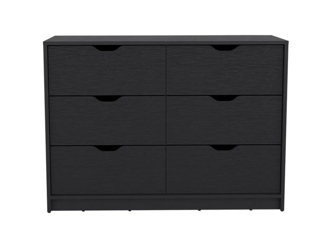 42" White Four Drawer Dresser