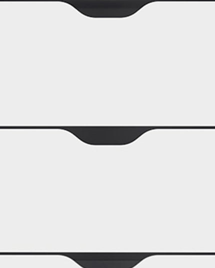 18" White Five Drawer Standard Chest