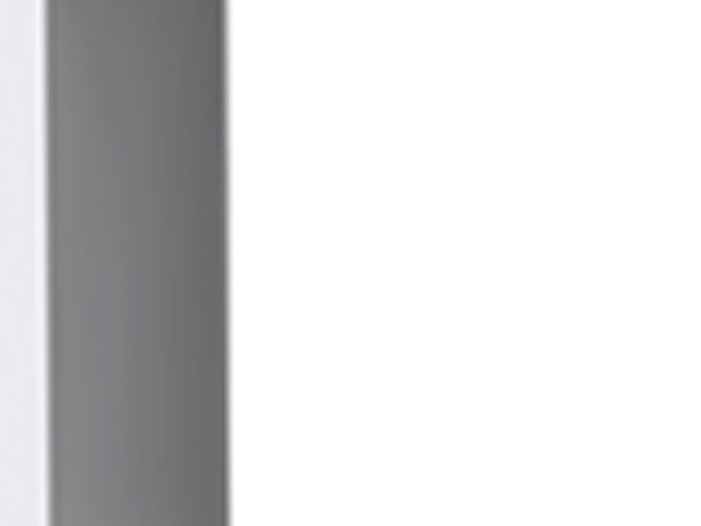 20" White Wood One Drawer Nightstand