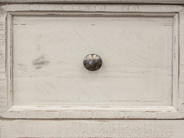 27" Ivory Solid Wood One Drawer Nightstand