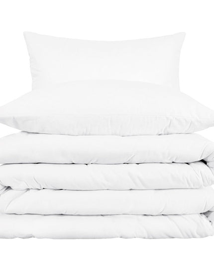 White Queen Cotton Blend 1000 Thread Count Washable Duvet Cover Set
