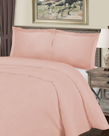 Blush King Cotton Blend 1000 Thread Count Washable Duvet Cover Set