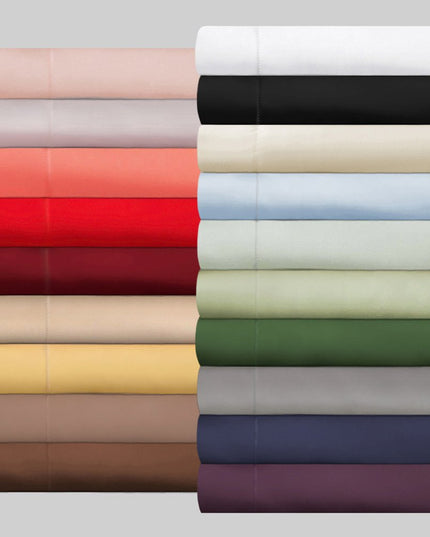 Beige King Cotton Blend 300 Thread Count Washable Duvet Cover Set