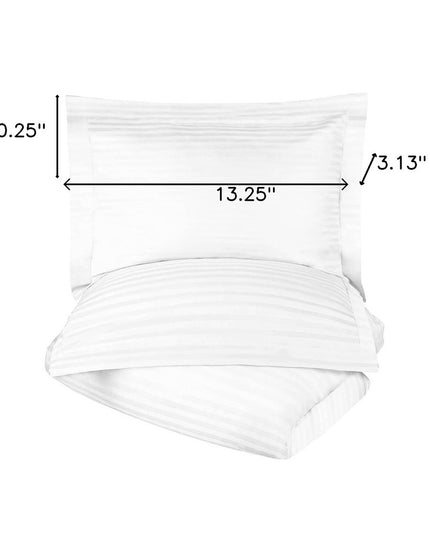 White King Cotton Blend 400 Thread Count Washable Duvet Cover Set