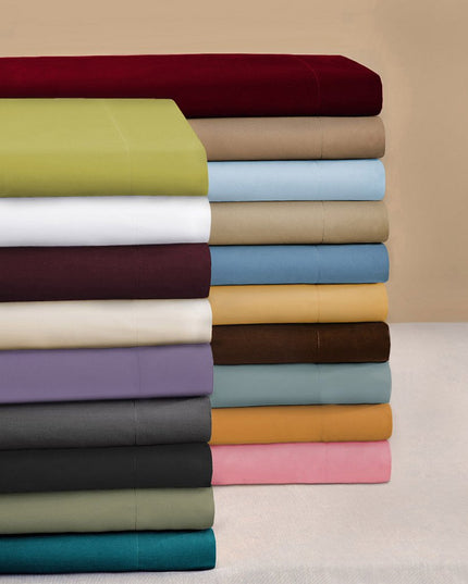 Linen Twin Cotton Blend 650 Thread Count Washable Duvet Cover Set