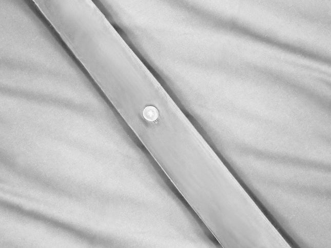 Platinum King Cotton Washable Duvet Cover Set