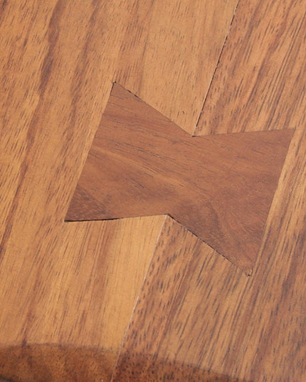 60" Brown Solid Wood Enclosed Storage Distressed TV Stand