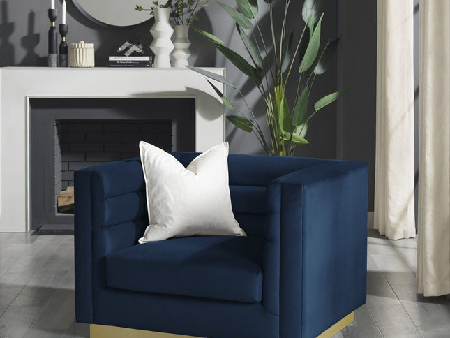 34" Hunter Green Velvet Tufted Club Chair