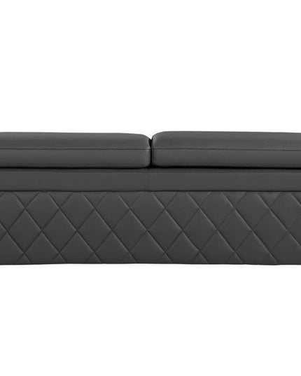 Two Piece Gray Four Person Seating Set