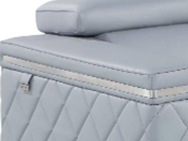 Two Piece Blue Four Person Seating Set