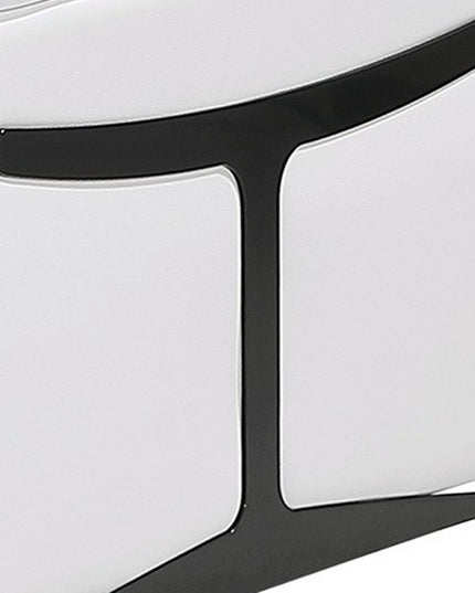 White Italian Leather Modular L Shaped Five Piece Corner Sectional