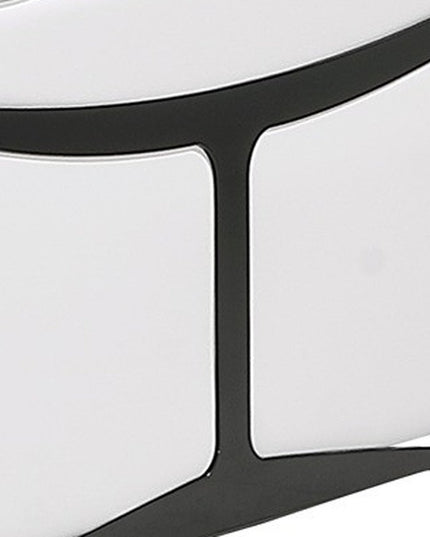 White Italian Leather Modular L Shaped Eight Piece Corner Sectional With Console