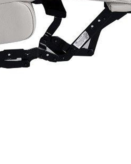 Light Gray Italian Leather Power Reclining Curved Seven Piece Corner Sectional With Console