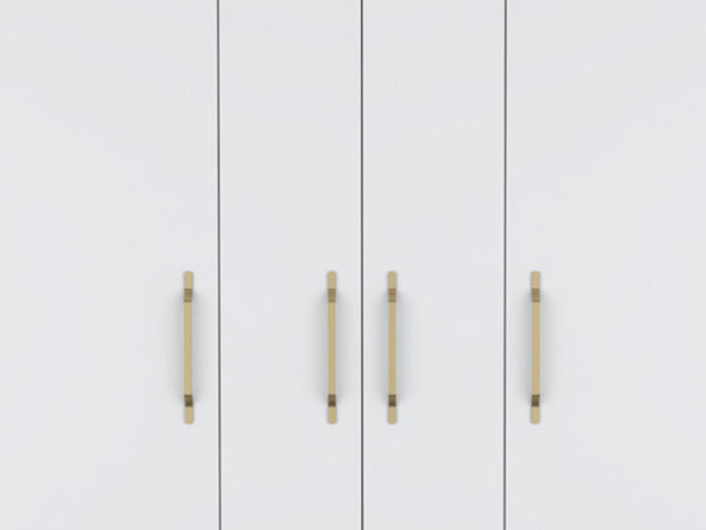 59" Black Two Drawer Combo Dresser