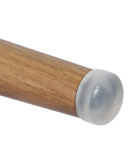 22" Gray and Brown Upholstered Arm Chair