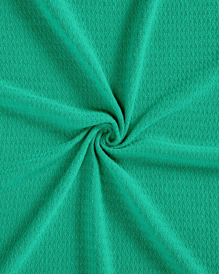 King Turquoise Cotton Waffle Weave Honeycomb Blanket