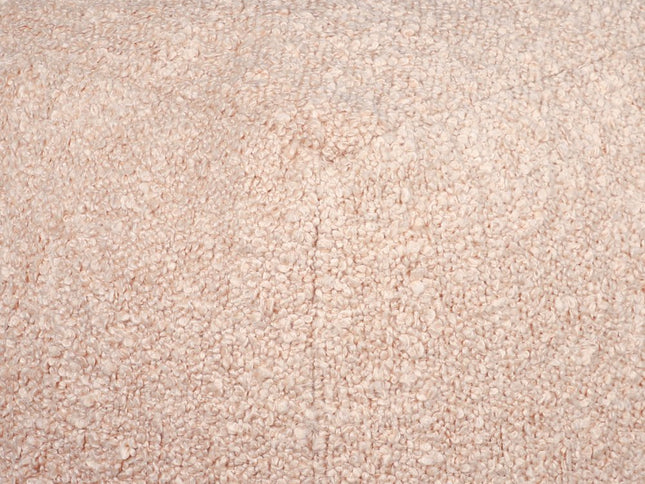 18" Gray Polyester Cube Outdoor Pouf Ottoman