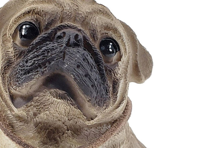 4" Cream Brown And Gold Polyresin Dog Christmas Figurine