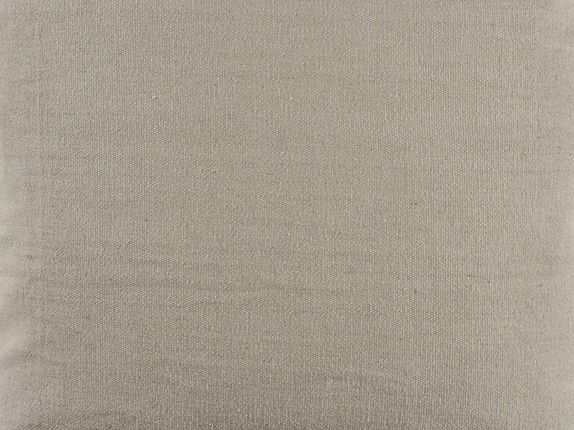 Set of Two Light Gray Cotton Throw Pillow