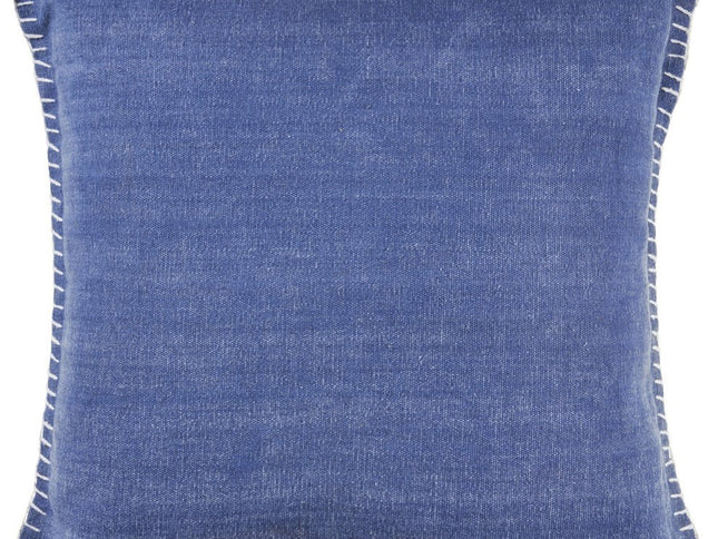 Set of Two Light Gray Cotton Throw Pillow