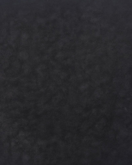 Set of Two 30" Black and Gold Faux Leather and Steel Low Back Bar Height Bar Chairs