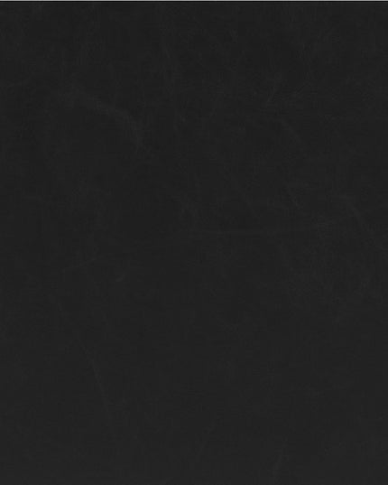 Set of Two 26" Black Faux Leather and Steel Counter Height Bar Chairs