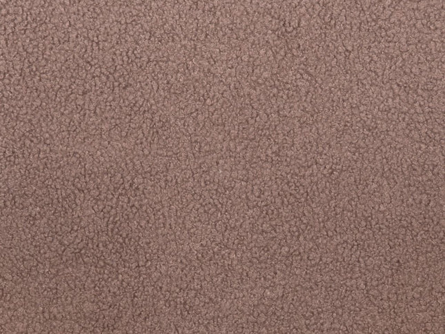 Set of Two 30" Brown and Black Shearling and Steel Low Back Bar Height Bar Chairs