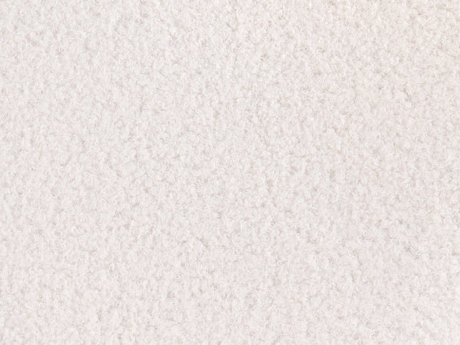 Set of Two 24" Ivory And Black Shearling And Steel Counter Height Bar Chairs